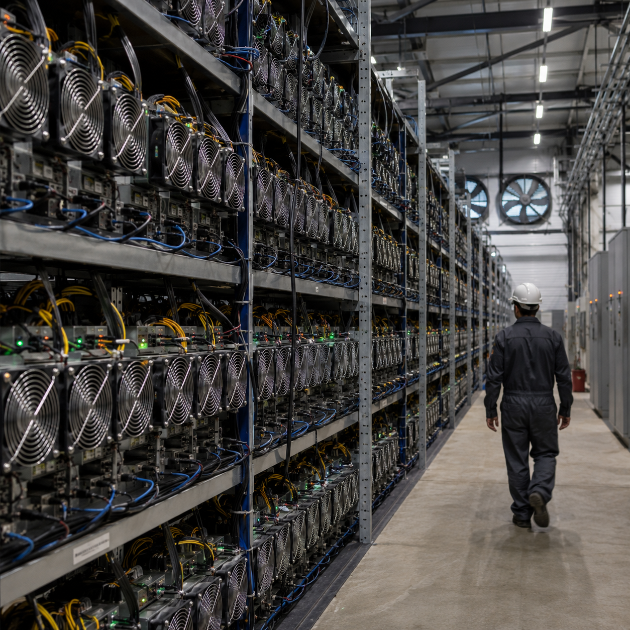 Bitcoin Cut Miner Pay in Half Again, and the Machines Just Kept Running